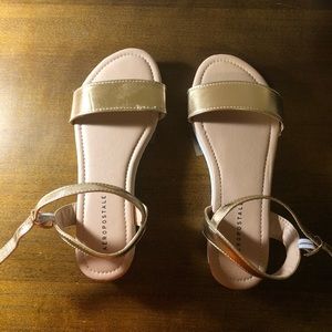 Brand New Rose Gold Chunky Espadrilles